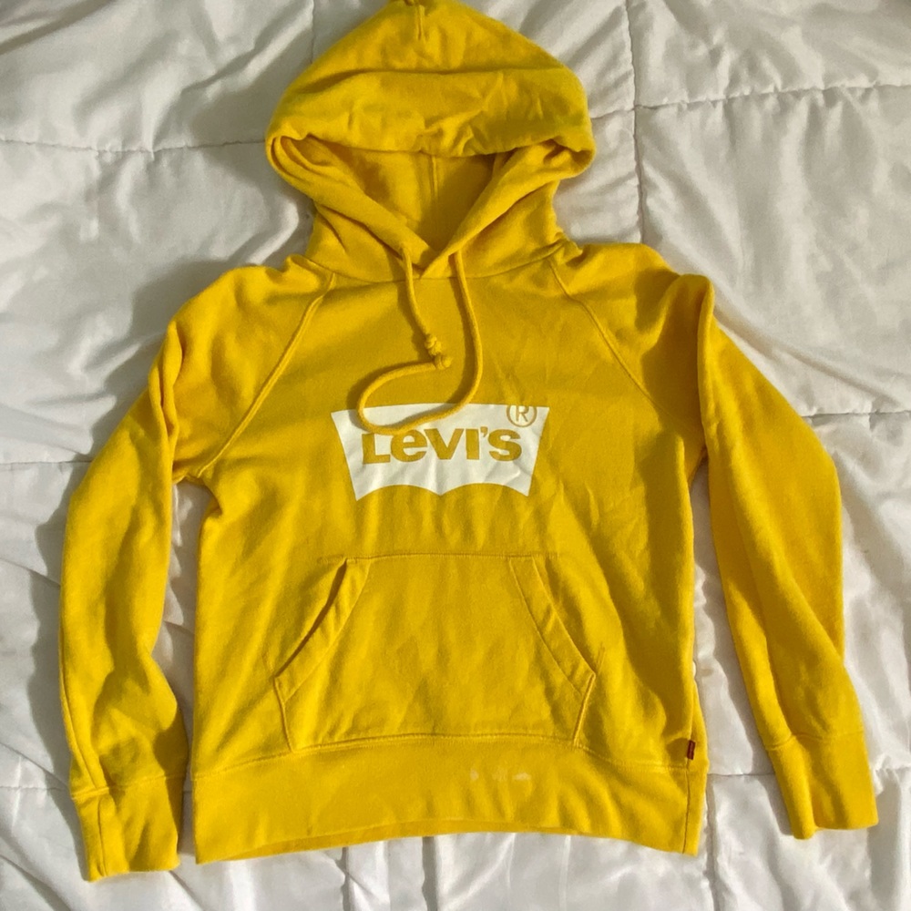 Women’s XS Yellow Levi’s Hoodie